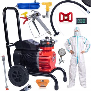 Rosfix Red Strong Storm 1100 RSS05 3500W 22MPA 18L/perc Festőberendezés + Overallok 146844004 - Építkezés & Felújítás