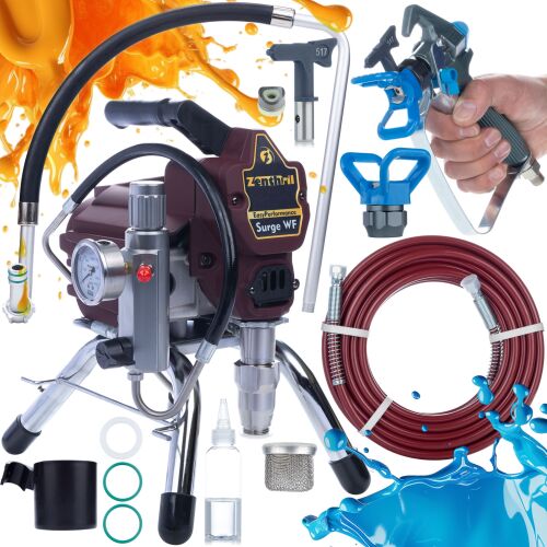 Zenthril Surge WF festőegység, 1800W 20Mpa 0.019"", 2L/perc, EasyPerformance sorozat 146844760