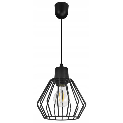 Light Home NUVOLA fekete drótkeretes függőlámpa - Függeszték