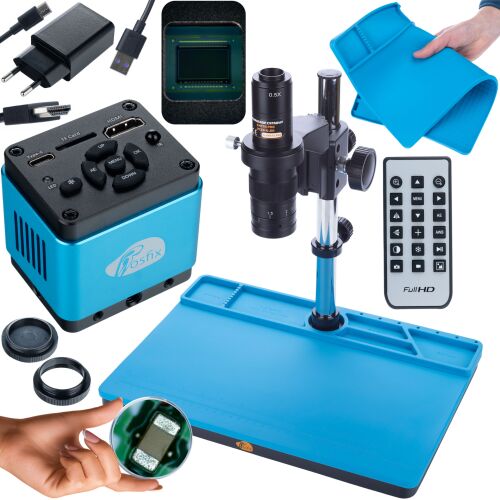 Rosfix Earth Pro MCEP-0.5X digitális mikroszkóp + Aquarius PRO KMAP-HDMI-USBC 8.29mp kamera Plantes PRO sorozat + szilikon alátét 380x260mm 146845147