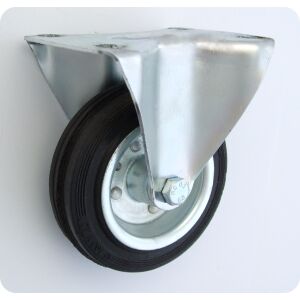 FÉM-GUMI KERÉK 100MM FIX HÁZ 13 - KL100 STA