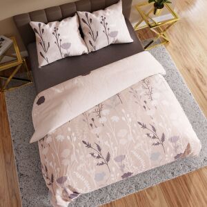 CLEO ágyneműgarnitúra 160x200 cm - szatén pamut, finom virágminta 146845239 - Ágynemű - ifjúsági és felnőtt