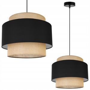 FÜGŐLÁMPA, MENNYEZETI CSILLÁR, LÁMPABÚRA, BOHO JUTA