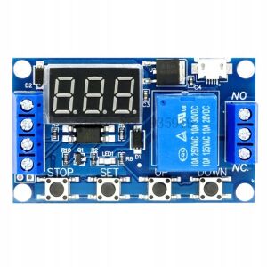 Micro USB időrelé modul