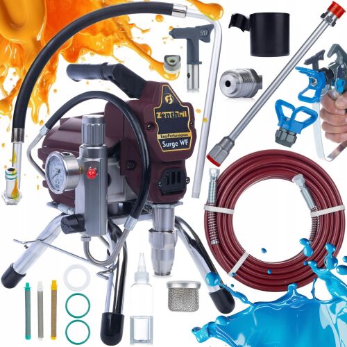Zenthril Zenthril Surge WF festőegység, 1800W 20Mpa 0.019"", 2L/perc, EasyPerformance sorozat + 50cm-es lándzsa + 3x Szűrő: 30, 60, 100 146848403