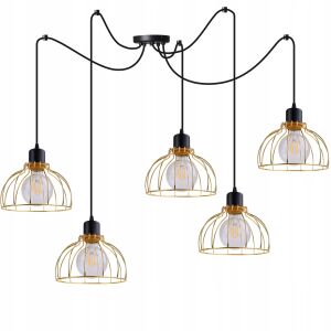 Mennyezeti lámpa, csillár, arany pók, tetőtéri dekoráció 146848520 - Mennyezeti lámpa