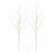 LED dekoráció - 2 db nyírfaág, 60 cm, 3 db AA, kültéri és beltéri, meleg fehér, időzítővel 146849377
