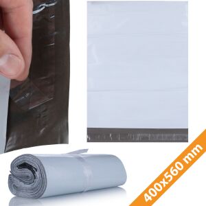 Fehér polietilén borítékok 400x560mm 100 db. 146850672 - Boríték