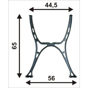 'CITY' ASZTALLÁB - 100 M LÁB 146851335 - Bútorláb