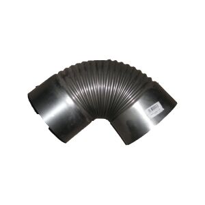 FEKETE KÁLYHA TÉRD LEMEZBŐL 1MM 140MM - RKCP 140 146851334 - Füstcső