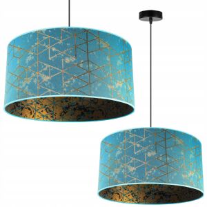 FÜGŐLÁMPA, MENNYEZETI CSILLÁR, LÁMPABÚRA, ARANY MINTÁVAL 146851479 - Lámpa & Világítás