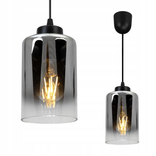 MODERN ELEGÁNS FÜGŐLÁMPA ÜVEGBURÁVAL 146851893