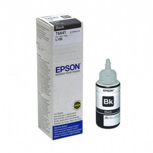 Epson T6641 BK fekete (BK-Black) eredeti (gyári, új) tinta 146853268 - Irodatechnika