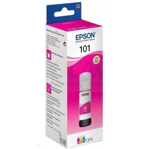 Epson T03V3 (No.101) MG bíbor (piros) MG-Magenta) eredeti (gyári, új) tintapalack 146853278 - Irodatechnika