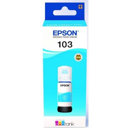 Epson T00S2 (103) CY cián (kék) (CY-Cyan) eredeti (gyári, új) tintapalack 146853337