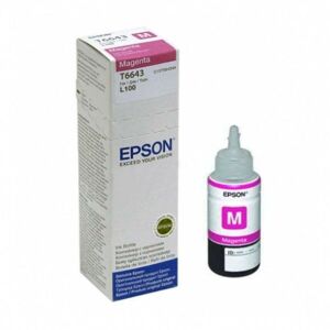 Epson T6643 MG bíbor (piros) MG-Magenta) eredeti (gyári, új) tinta 146853518 - Nyomtató & Szkenner