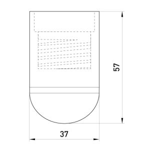 E27 FEKETE MŰANYAG LÁMPAFOGLALAT - EX-S9100009