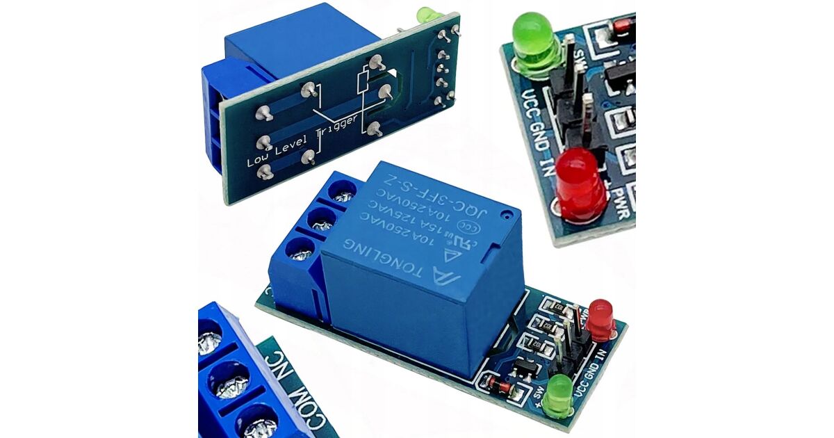 Rosfix 1 csatornás 12 V-os Arduino relé modul | Pepita.hu