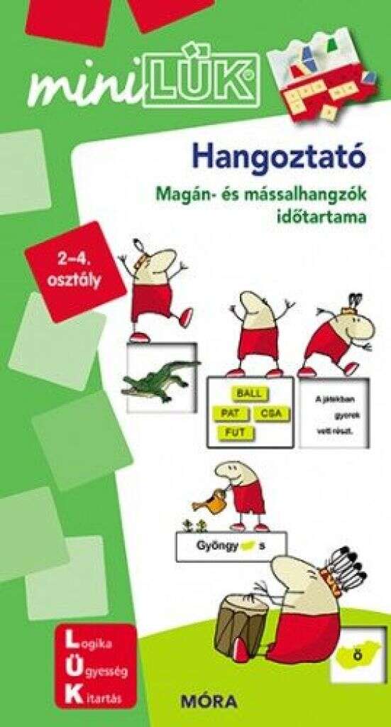 Hangoztató - MiniLÜK - Magán- és mássalhangzók időtartama 2-4. osztály