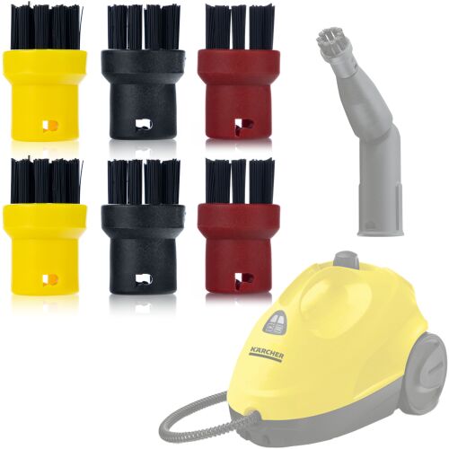 6 db körkefe készlet a Kärcher gőztisztítókhoz 146857129