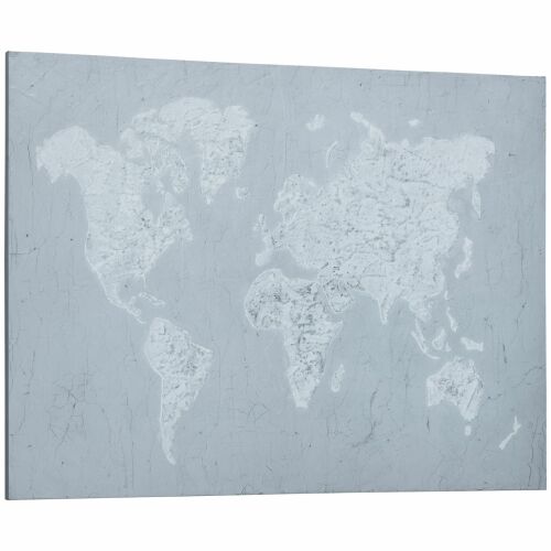 Vászon Falikép, Festmény Világtérkép Nappaliba, 120 x 90 cm 146858224
