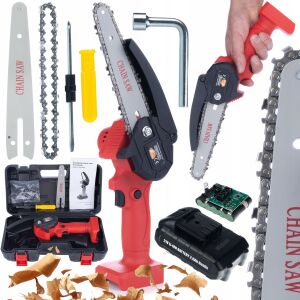 Rosfix Red Pirania RP21V akkus elektromos láncfűrész 6"-os lánccal és vezetőlemezzel, Animal sorozat + 2.0 Ah akkumulátor 146859184 - Szerszám