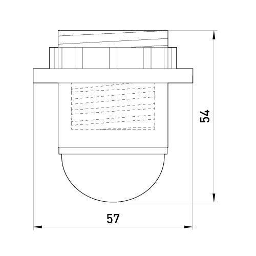 Bakelit foglalat gyűrűvel E27 fekete - EX-S9100008 146866325