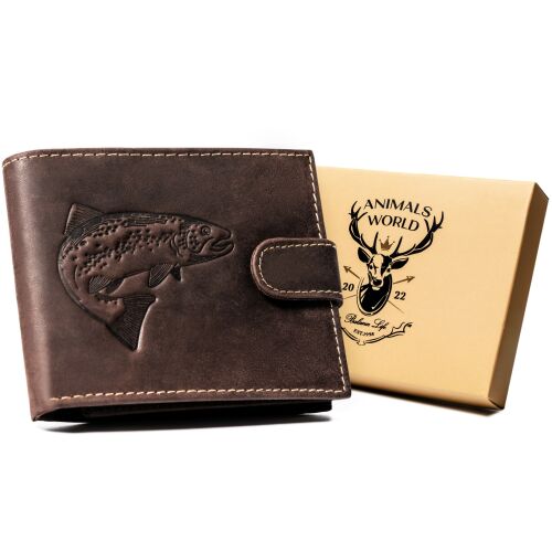 Férfi bőr pénztárca N992L-CHM-HALFARMA 146866492