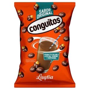 Laqtia Chocolate Conguitos forró csokoládé italpor, mogyorós csokoládé ízű (1000 g) 146866744 - Forró csokoládé