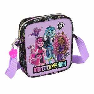 Utazókészlet, Monster High, bőrönd és kiegészítők, többszínű 146867857 - Gyerek válltáska, oldaltáska