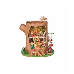 Puzzle 3D, Minicasuta DIY Casuta din Copacul de Poveste, Rolife, 275 piese 146868339 - Puzzle 3D