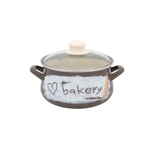 Hrniec 2,2 l so sklenenou pokrievkou Bakery Metalac, smaltovaný, 16 cm 146868393 - Hrnce