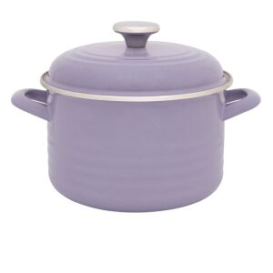 Štandardný hrniec Metalacemail s pokrievkou, 20 cm, 4 l, pastelovo fialová 146868436 - Hrnce