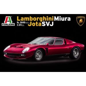 Italeri Lamborghini Miura Jota SVJ autó műanyag makett (1:24)