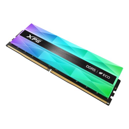 Adata 16GB / 6400 Lancer Neon RGB DDR5 CL 30 Single Desktop RAM 152295770 - PC memória
