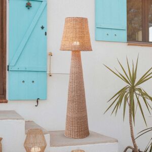 New Garden Lola 165 Nature Solar Beltéri/Kültéri állólámpa 165 cm - Barna 146869067 - Állólámpa