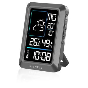 Kienzle Funk LCD Időjárás Állomás - Fekete 146869970 - Időjárás állomás