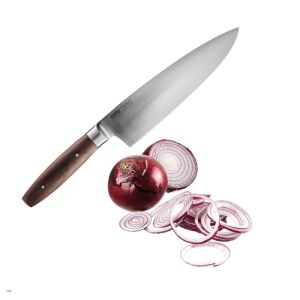 Gefu ENNO Acél Séfkés diófa markolattal 20 cm - Barna 146869997 - Gefu