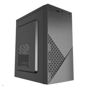 Gembird Fornax K170 Micro Torony Számítógépház - Fekete