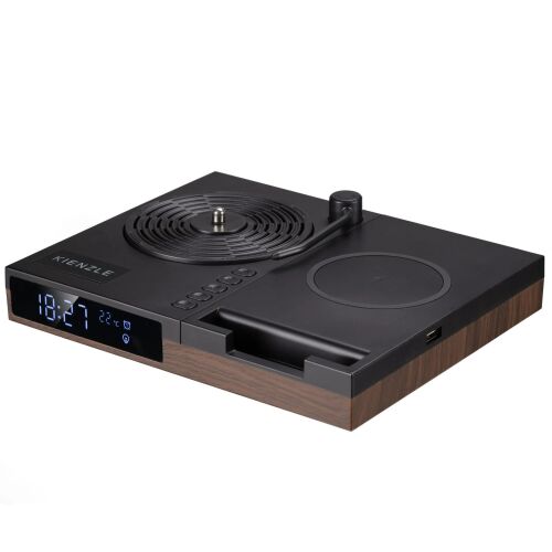 Kienzle Digitális Ébresztőóra Vezeték Nélküli Töltőállomással és Bluetooth Hangszóróval - Fekete 146870169