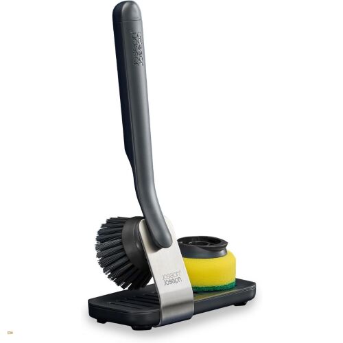 Joseph Joseph 6500011 SkinTech Mosogatókefe és Szivacs készlet acél álvánnyal - Fekete 146870383