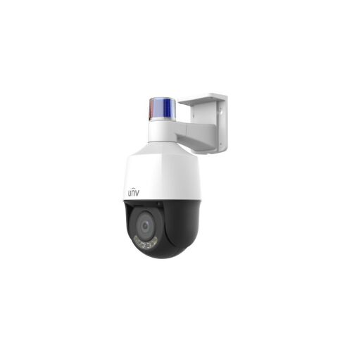 UniView Wise-ISP Tri-Guard 4MP kültéri IP Dome kamera, fehér, ferde nézet - Biztonsági kamera