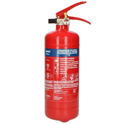 Alecto BP-2 Tűzoltó készülék Porral oltó 2 kg 146870656