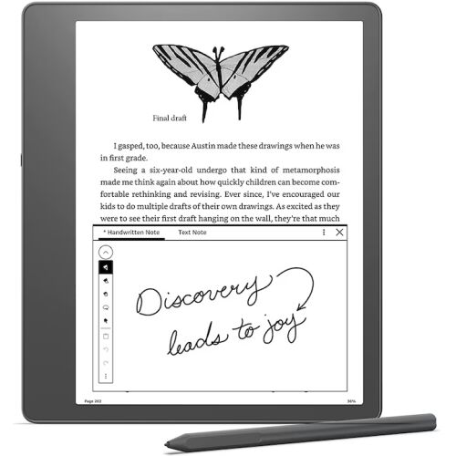 Amazon Kindle Scribe 10.2" e-olvasó kézzel írott jegyzeteket és szöveget jelenít meg - Amazon