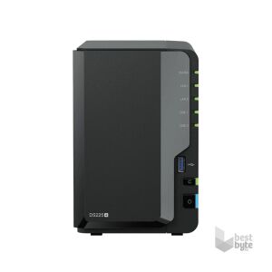 Synology DiskStation DS225+ 2-rekeszes NAS hálózati adattároló
