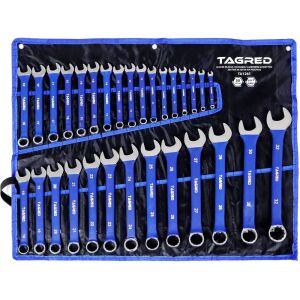 Set 30 de chei combinate, Tagred, 6-32mm, maner acoperit cu cauciuc, TA1261 146871539 - Seturi scule