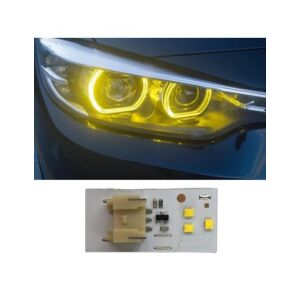 Žuti modul CSL stila anđeoskih svjetala za dnevni boravak BMW serije 3 F30, F31, F34 - 63117398766, 63117311243, 7213114000, 721.31.140.00 146871583 - Vozilo i dio