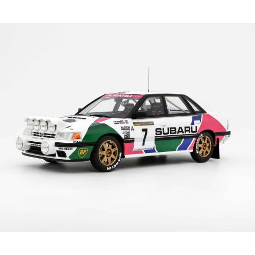 Subaru Legacy Rs GR.A #7 Rally Sweden C.McRae fehér 1992 modellautó 1:18 146871737