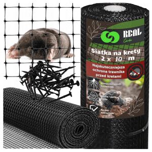 Vakondháló vakondok ellen, erős, 2x10m, 30g, sűrű, tartós, + 50 horgony 146871828 - Vakondháló