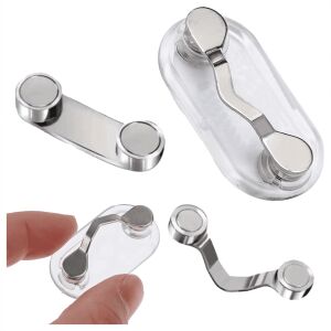 Mágneses tartókapocs szemüveghez fejhallgató ruhához azonosító jelvény